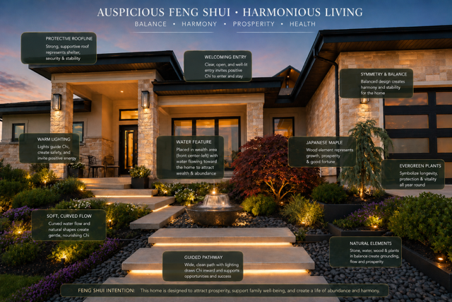 An auspicious Feng Shui home