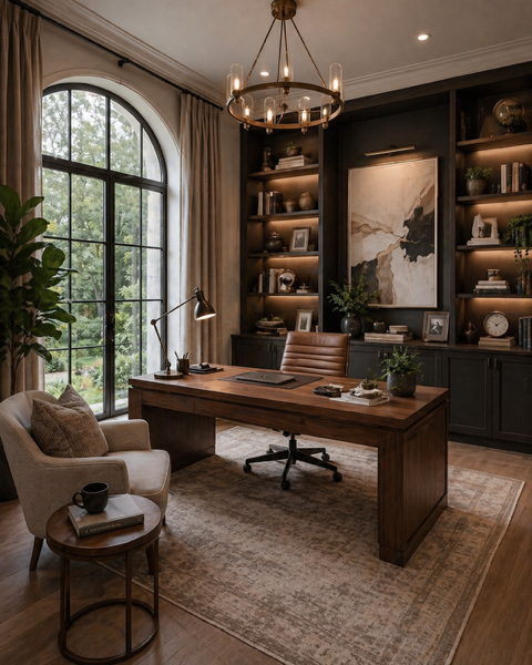 A refined home office